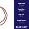 The Bead Chest Copper 5mm Saucer Beads, Full Strand of Quality Metal Spacers for DIY Jewelry Design